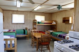 Big Canon Lake Lodge Cabin with Five Beds Interior